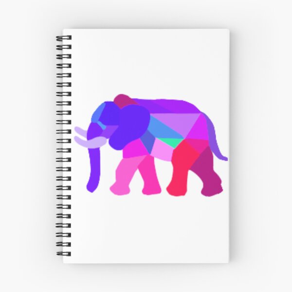Item preview, Geometric Elephant Pastels designed and sold by doodle-mittens.