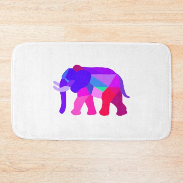 Item preview, Geometric Elephant Pastels designed and sold by doodle-mittens.