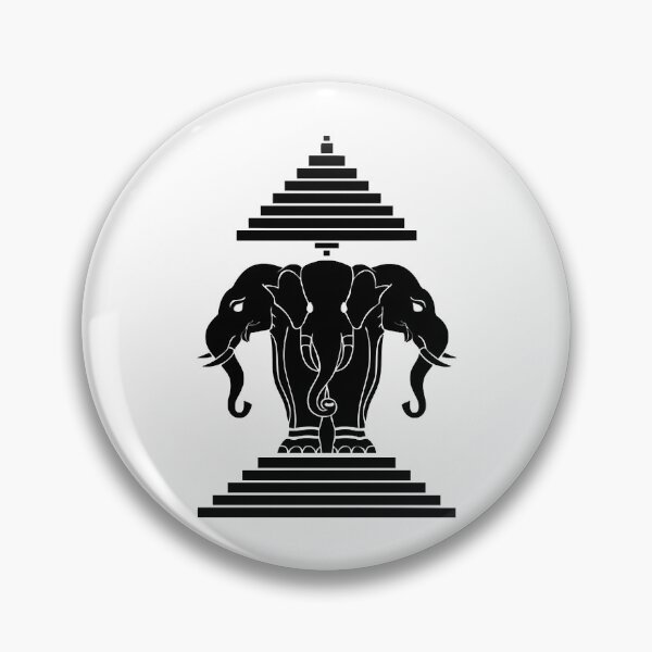 Item preview, Erawan Lao  Laos Flag designed and sold by PandoraRowena.