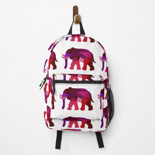 Item preview, Geometric Elephant Magentas designed and sold by doodle-mittens.