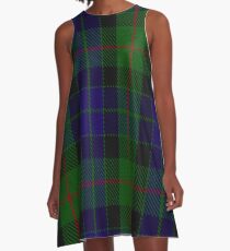 Gunn Clan/Family Tartan A-Line Dress