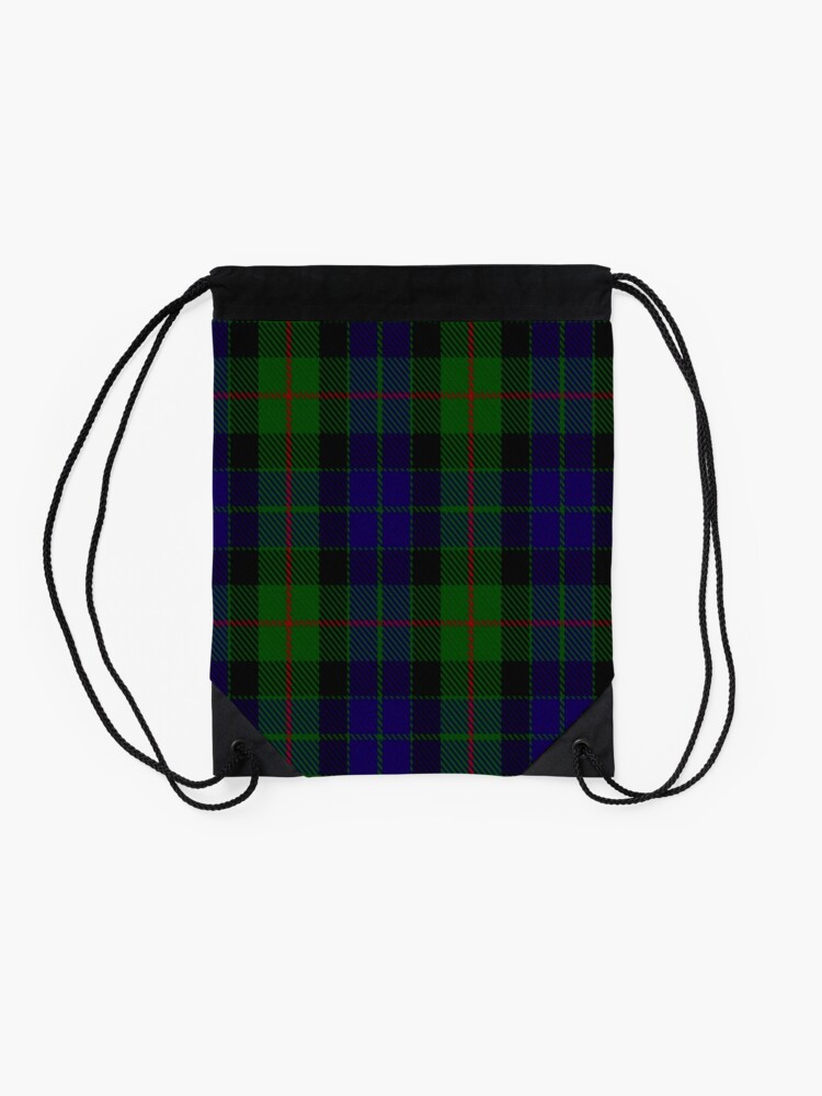 Alternate view of Gunn Clan/Family Tartan Drawstring Bag