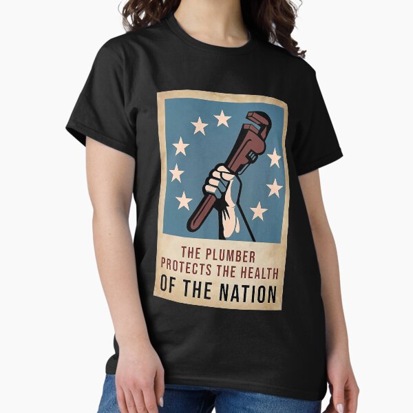 Item preview, The Plumber Protects The Health Of The Nation designed and sold by Juliece30.