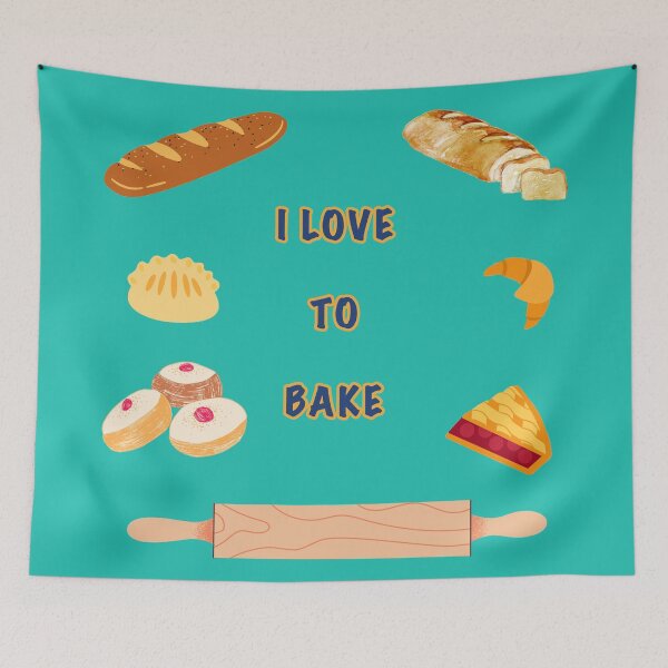 Item preview, I LOVE TO BAKE designed and sold by janraydesigns.