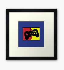 video games Framed Print