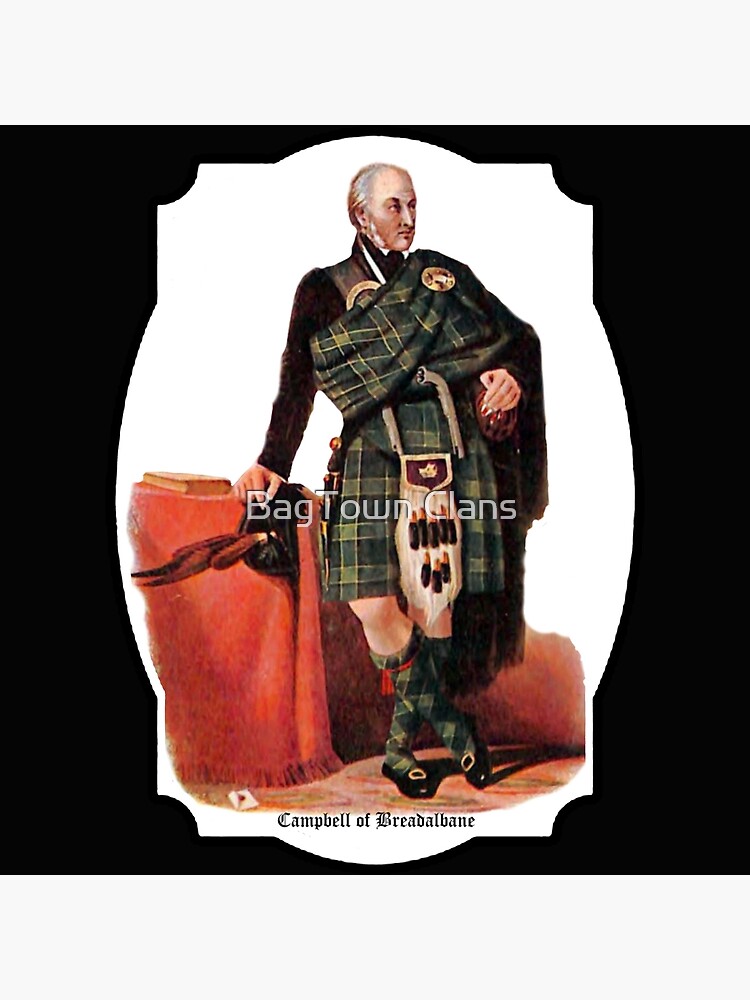 Clan Campbell of Breadalbane Scottish Clan Surname crest Poster for Sale  by BagTown Clans