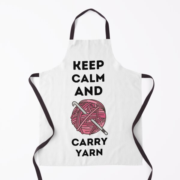 Item preview, Keep Calm and Carry Yarn , designed and sold by Every Pet Shirts.
