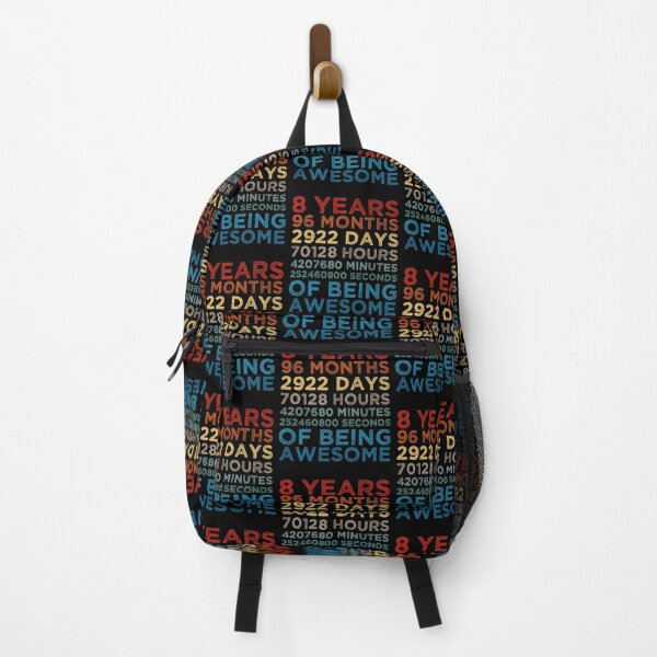 Item preview, Kids 8th Birthday 8 Years Old Vintage Retro 96 Months Boys And Girls designed and sold by pedrored369.