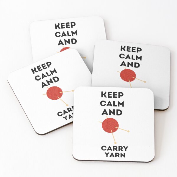 Item preview,  Keep Calm and Carry Yarn ,  designed and sold by Every Pet  Shirts.