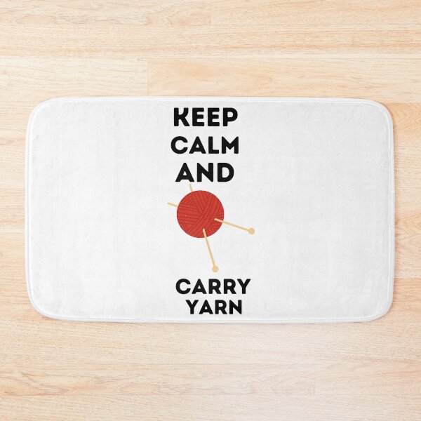 Item preview,  Keep Calm and Carry Yarn ,  designed and sold by Every Pet  Shirts.