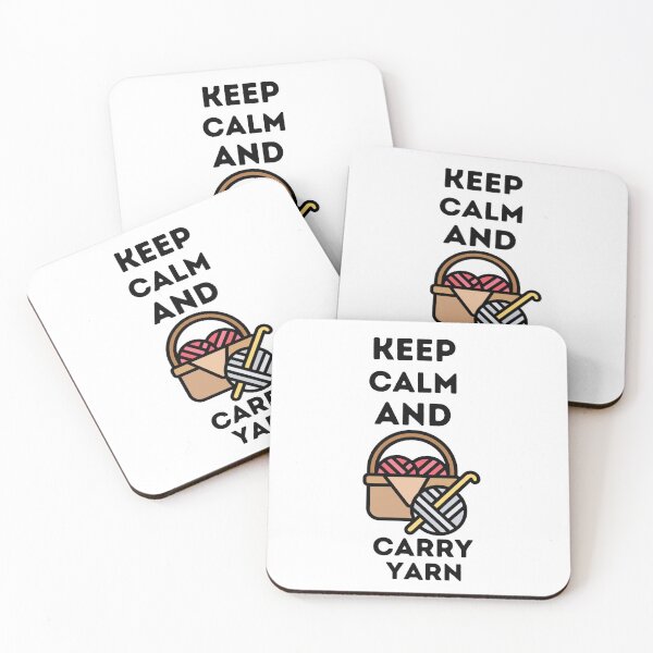 Item preview,  Keep Calm and Carry Yarn ,  designed and sold by Every Pet  Shirts.