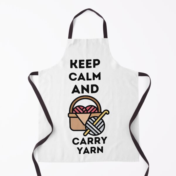 Item preview, Keep Calm and Carry Yarn , designed and sold by Every Pet Shirts.