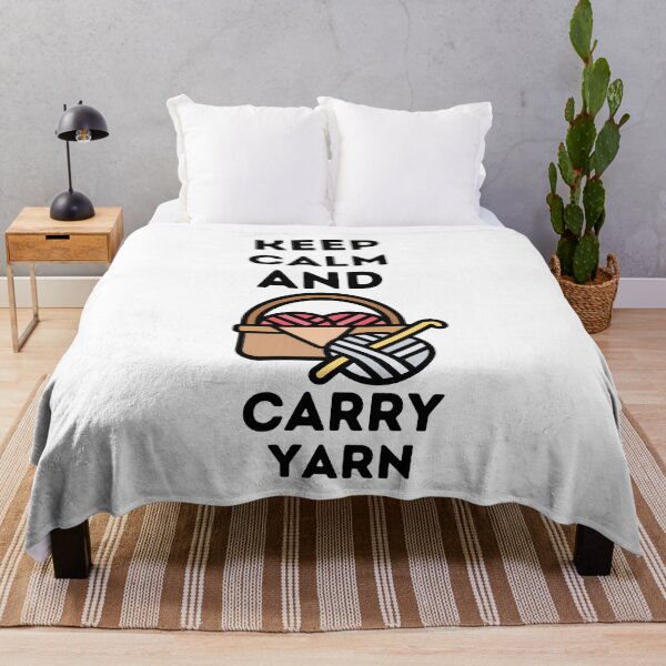 Item preview,  Keep Calm and Carry Yarn ,  designed and sold by Every Pet  Shirts.