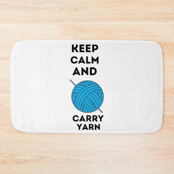 Item preview,  Keep Calm and Carry Yarn ,  designed and sold by Every Pet  Shirts.