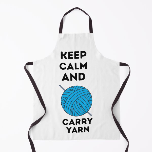 Item preview, Keep Calm and Carry Yarn , designed and sold by Every Pet Shirts.