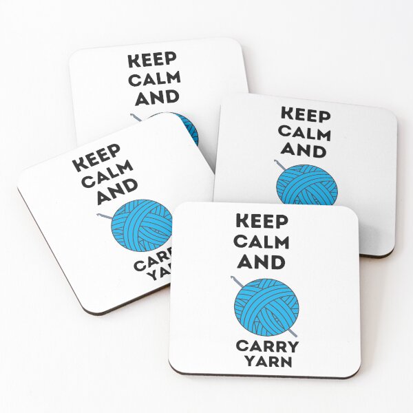 Item preview,  Keep Calm and Carry Yarn ,  designed and sold by Every Pet  Shirts.