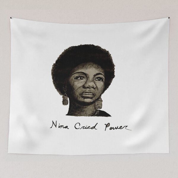 Item preview, face of nina cried power art designed and sold by GiaoThanDXGE.
