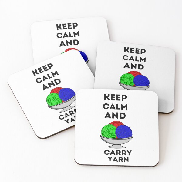 Item preview,  Keep Calm and Carry Yarn ,  designed and sold by Every Pet  Shirts.