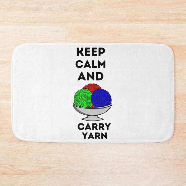 Item preview,  Keep Calm and Carry Yarn ,  designed and sold by Every Pet  Shirts.