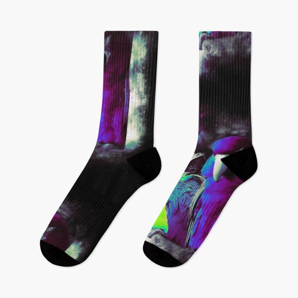 Item preview, Tropical Paradise Parrots Color Explosion designed and sold by KemeDesign.