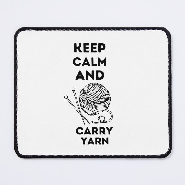 Item preview, opy of Keep Calm and Carry Yarn ,  designed and sold by Every Pet  Shirts.