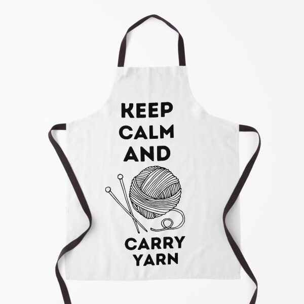 Item preview, opy of Keep Calm and Carry Yarn , designed and sold by Every Pet Shirts.