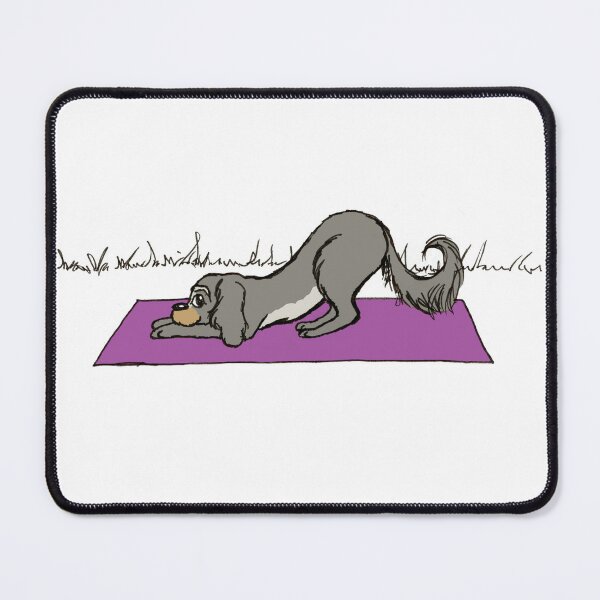 Downward Dog Mouse Pad