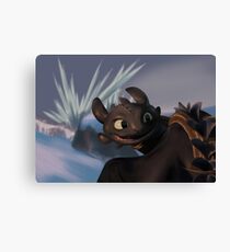 Look at me! Canvas Print