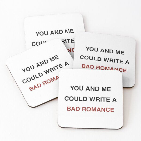 Item preview, Bad romance (Could write a) designed and sold by AlertStore.