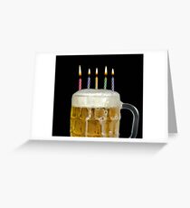 Birthday Beer Greeting Card
