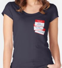 Hello Women's Fitted Scoop T-Shirt