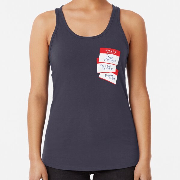 Hello Racerback Tank Top