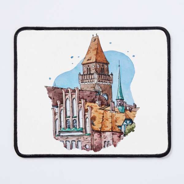 Item preview, The Schlossturm castle tower in Cottbus designed and sold by TeeBruh.