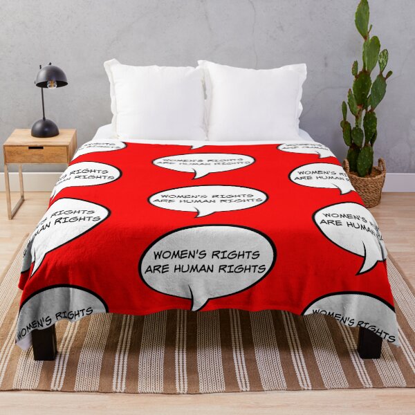 Item preview, Women's Rights Are Human Rights - Speech Bubble Edition designed and sold by FangirlFuel.