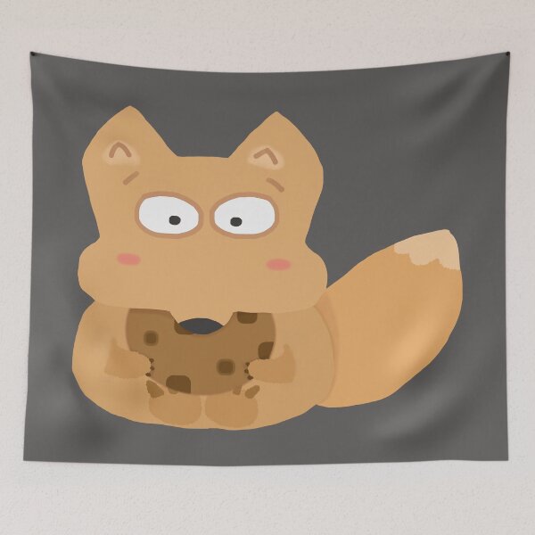 Item preview, Eating Cookie Fox designed and sold by MILdecals.