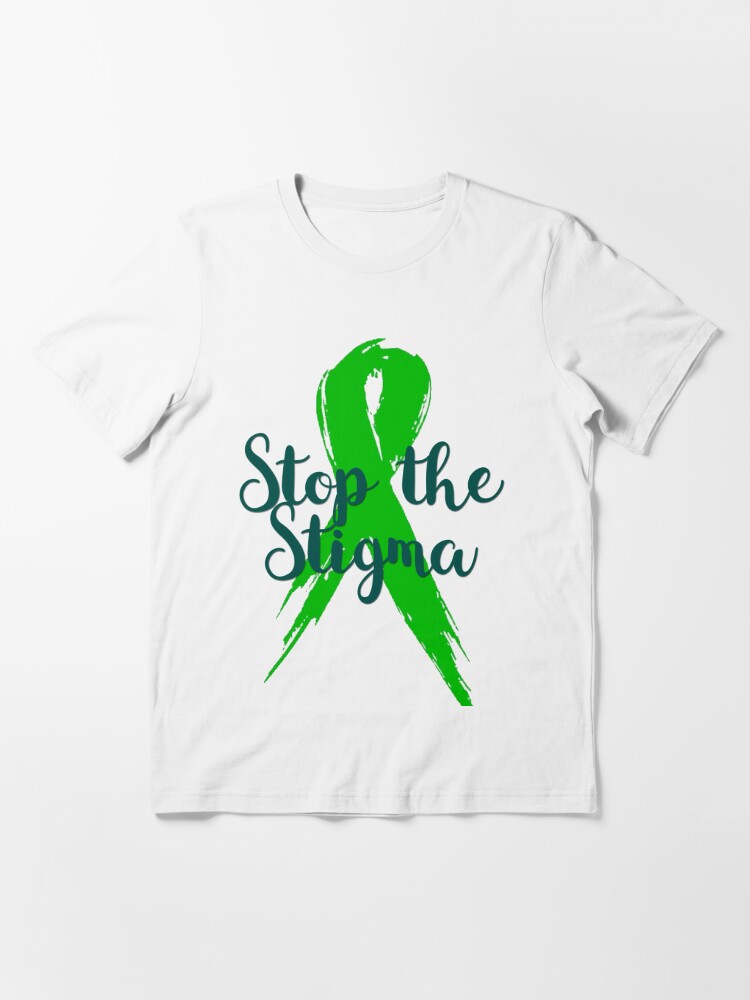 End the Stigma script T-Shirt - Mental Health Shirt - Diversely Human