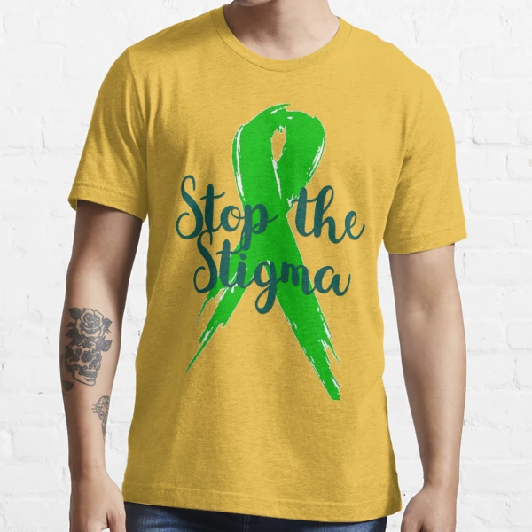 End the Stigma script T-Shirt - Mental Health Shirt - Diversely Human