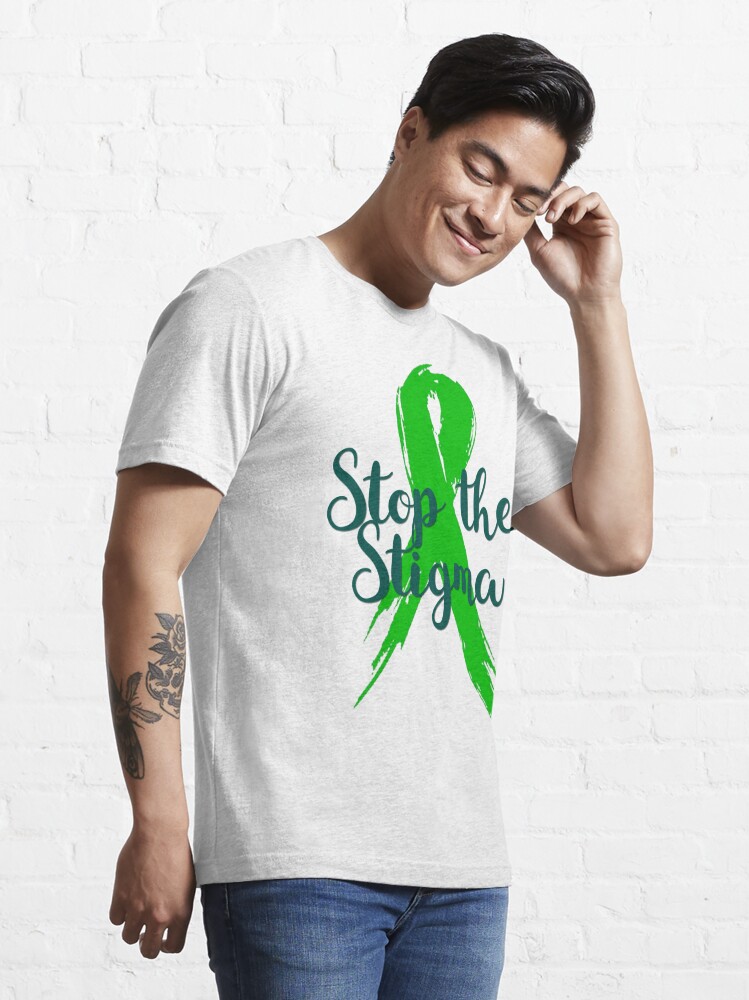 End the Stigma script T-Shirt - Mental Health Shirt - Diversely Human