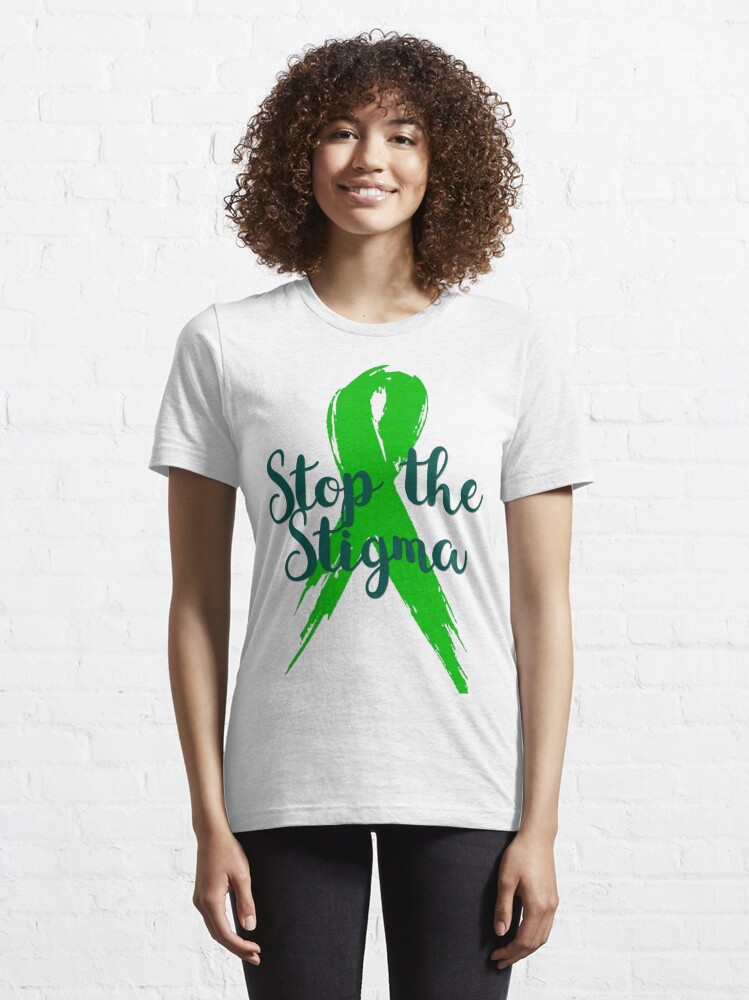 End the Stigma script T-Shirt - Mental Health Shirt - Diversely Human