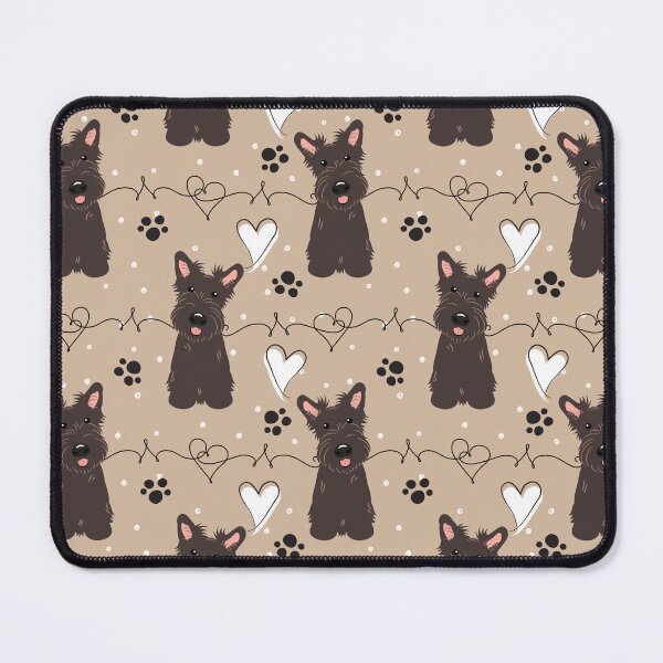 Item preview, LOVE Brindle Scottish Terrier designed and sold by Lulupainting.