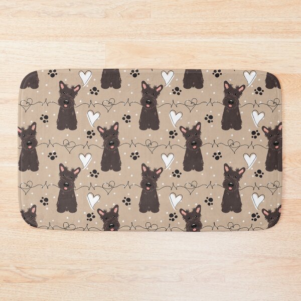 Item preview, LOVE Brindle Scottish Terrier designed and sold by Lulupainting.