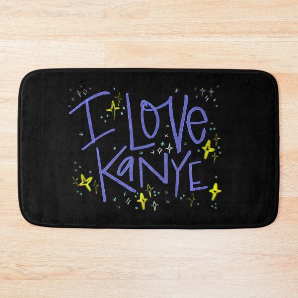 Item preview, I LOVE KANYE CUSTOM NAME PURPLE designed and sold by GIVENGRACE.ART.