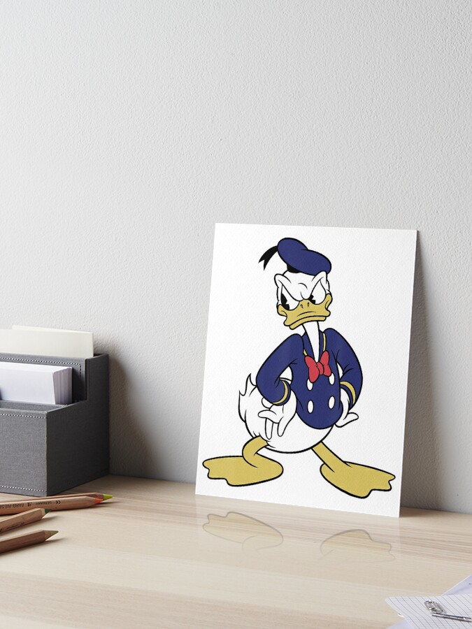 Magic Canvas Art - Pictures Dagobert Duck Pop Art Canvas Picture 1