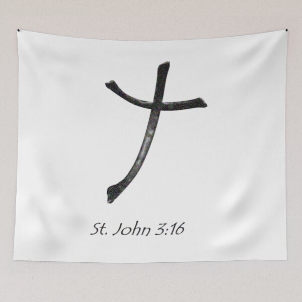 Item preview, John 316 Cross designed and sold by MosesT-Shirts.