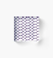 big lilac steps Acrylic Block