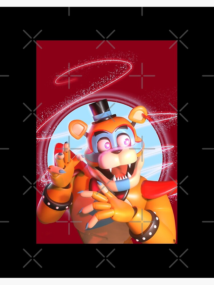 Five Nights At Freddy's Security Breach - HELPY Art Board Print