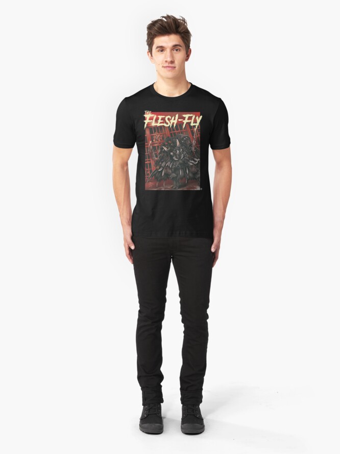 Vista alternativa de Camiseta ajustada The Flesh-Fly