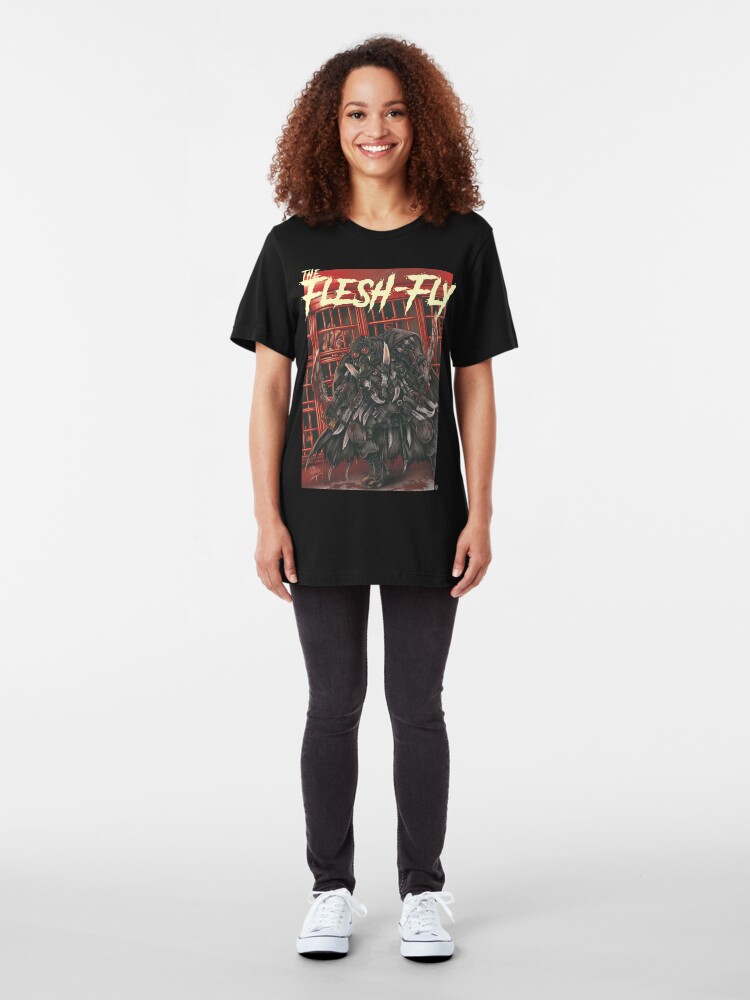 Vista alternativa de Camiseta ajustada The Flesh-Fly