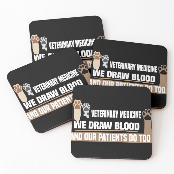 Item preview,  Veterinary Medicine Vet Tech We Draw Blood And Our Patients Do Too designed and sold by ZOUBAH.