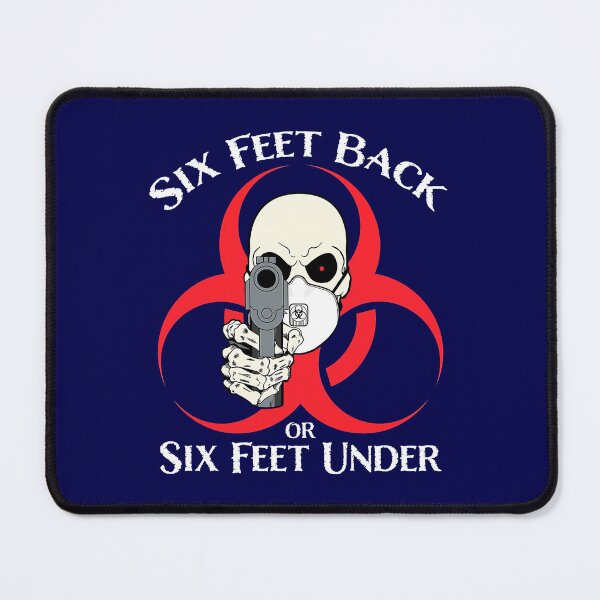 Item preview, Six Feet Back Or Six Feet Under Classic Unisex Men Best Vintage Youth Trending designed and sold by FGGHHJ.